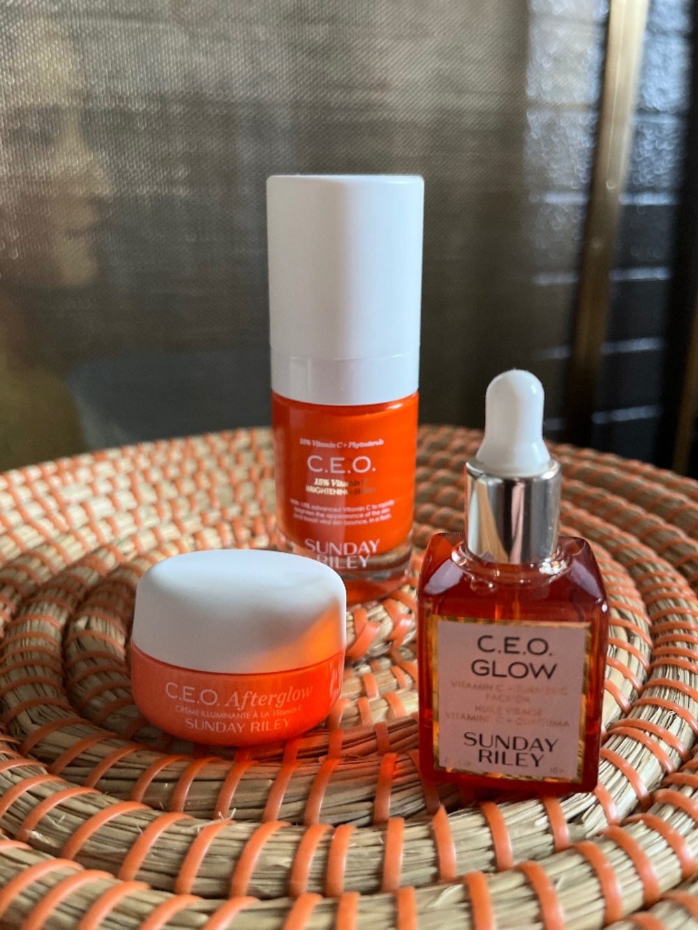Brand New Sunday Riley Brightening & Plumping Trio - CEO Series